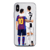 Ronaldo Messi friends great moments phone case