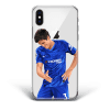Marcos Alonso Celebrates his winning goal for Chelsea - phone case