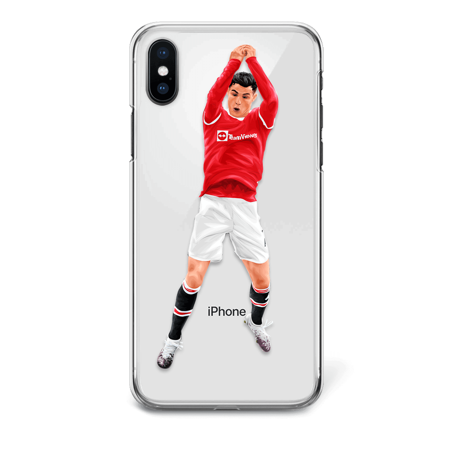 Cristiano Is Back at Old Trafford phone case